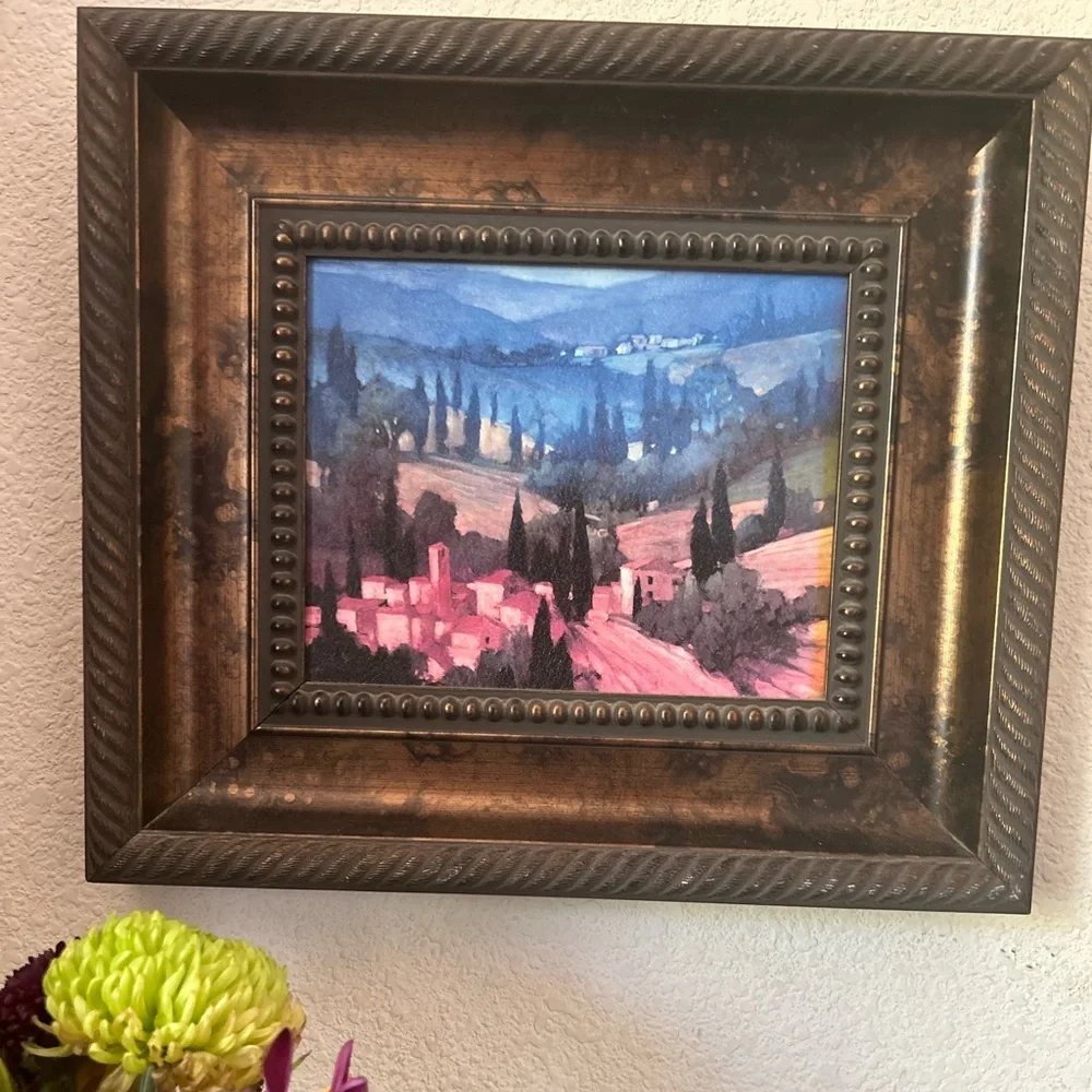 Philip Craig Tuscan Valley Framed Art
